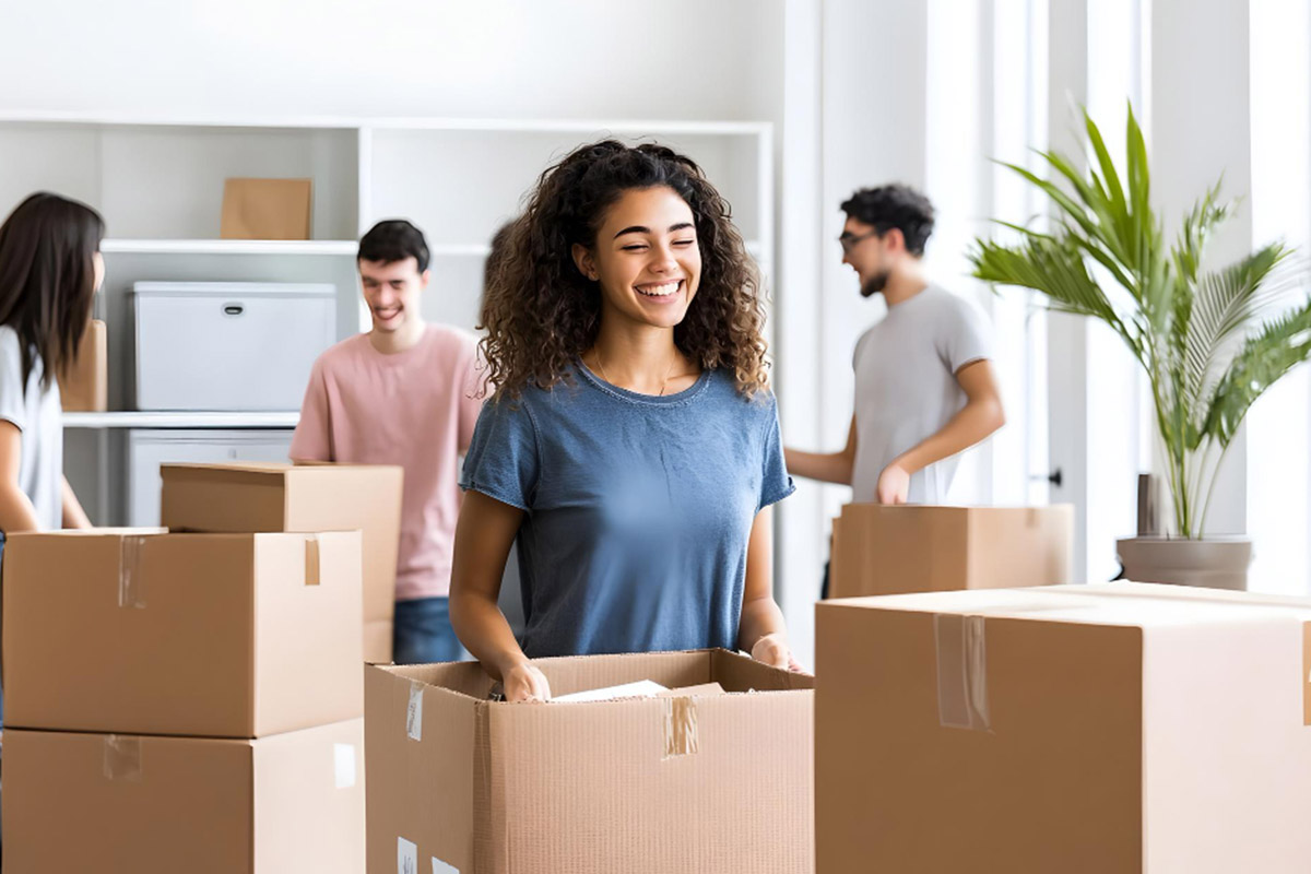 Professional household moving service